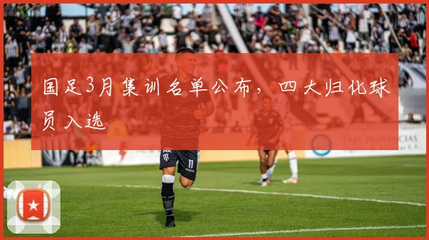国足3月集训名单公布，四大归化球员入选